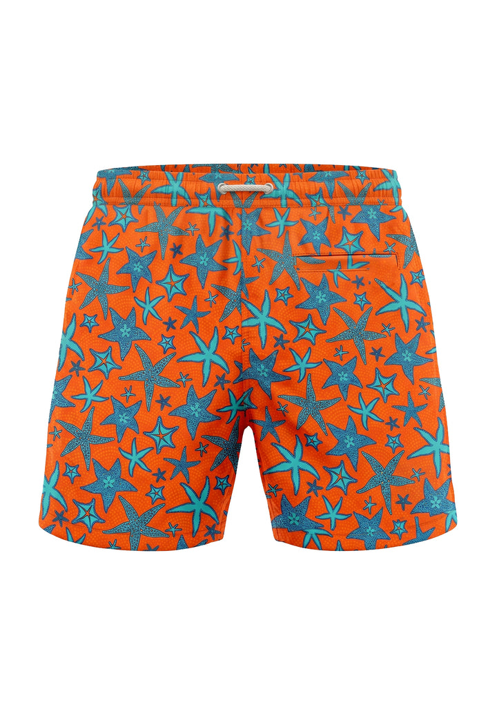 Costume boxer arancione per bambino