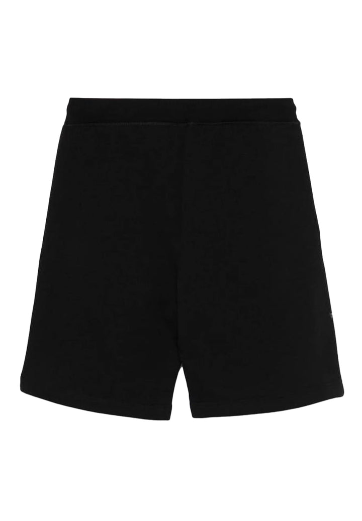 Bermuda felpa nero per bambino