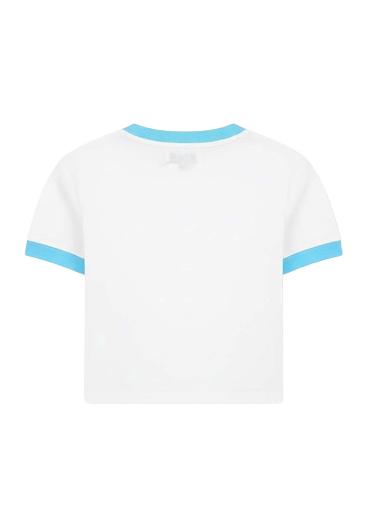 T-shirt bianca per bambina