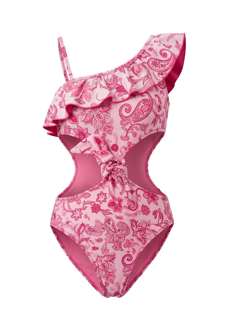 Costume intero rosa per bambina