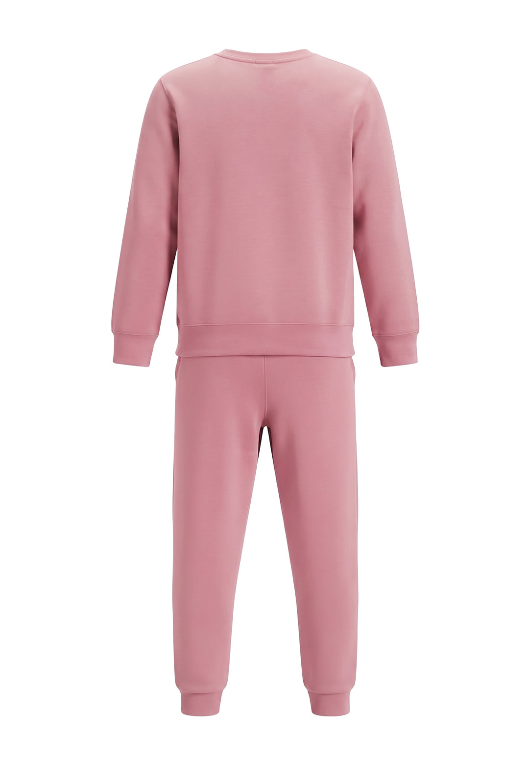 Completo felpa rosa per neonata
