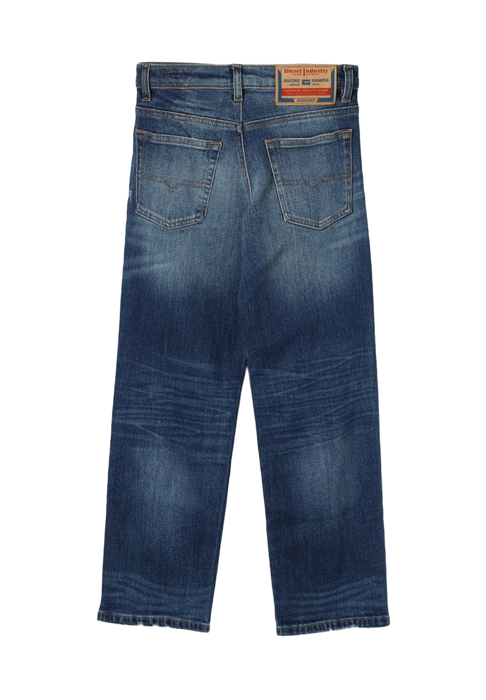 Jeans blu denim per bambino