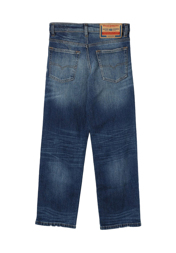 Jeans blu denim per bambino