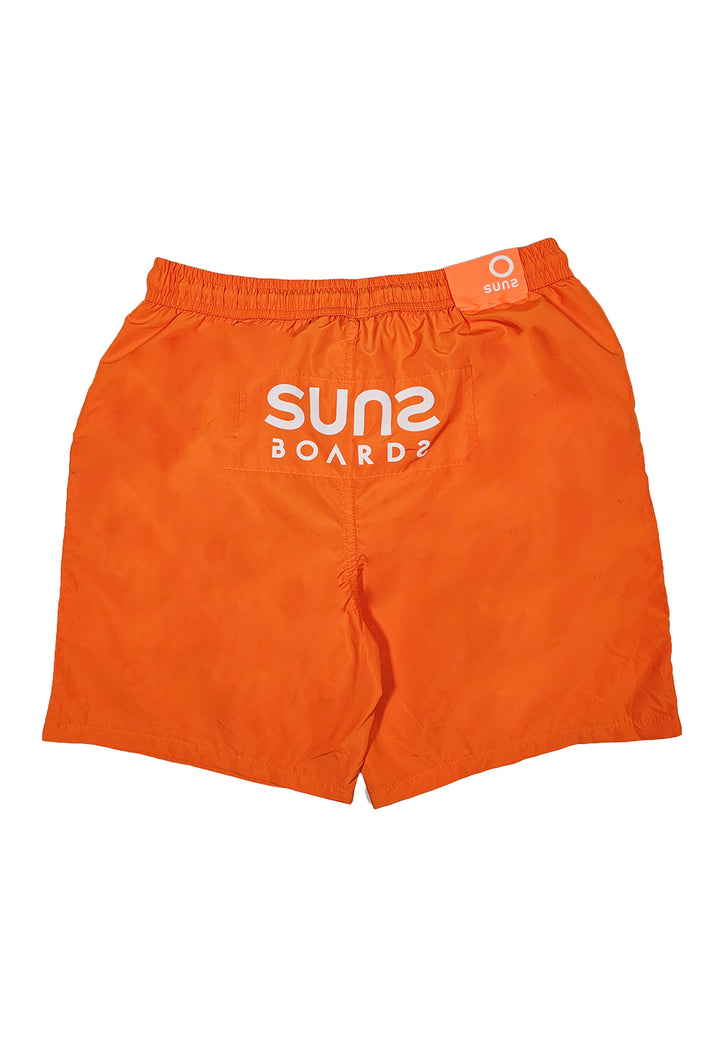Costume boxer arancione per bambino