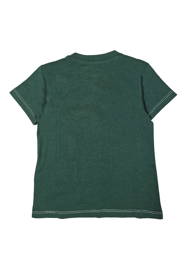 T-shirt verde per neonato