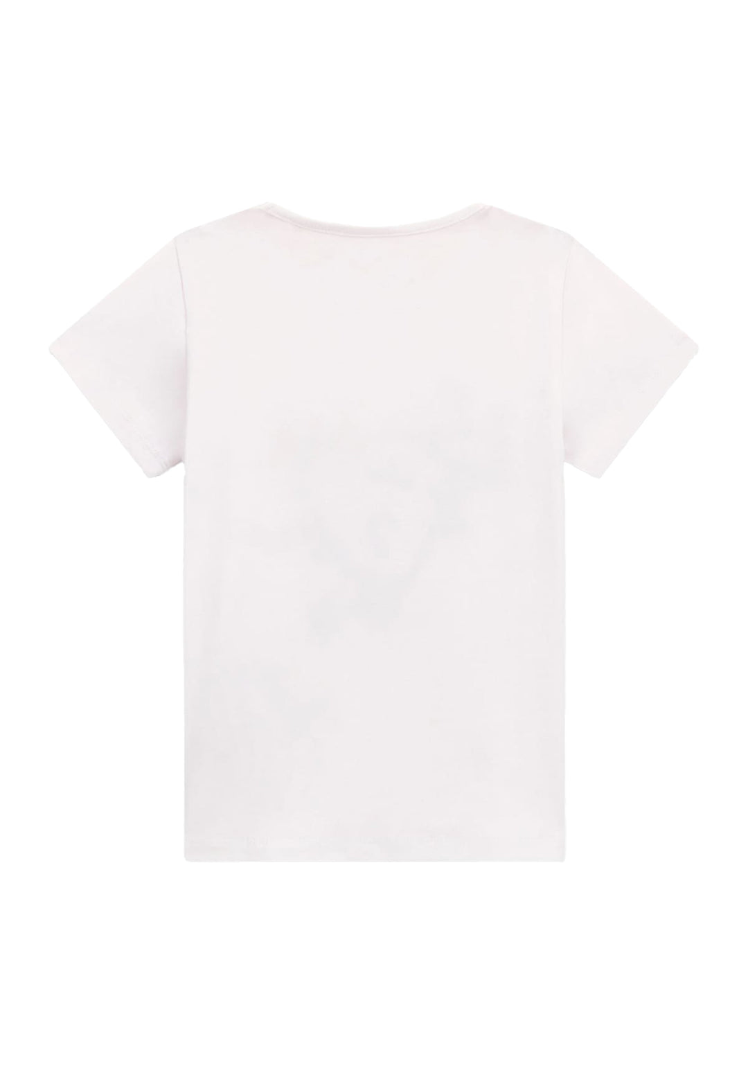 T-shirt bianca per bambina