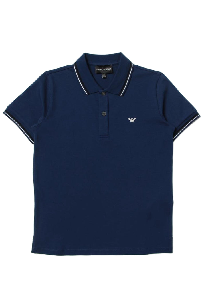 Polo blu per bambino