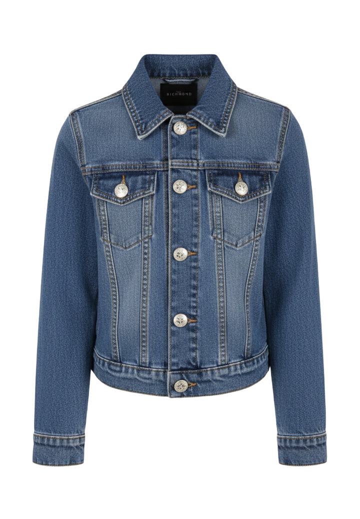 Giubbino denim blu per bambino
