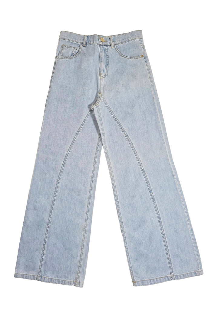 Jeans blu denim per bambina