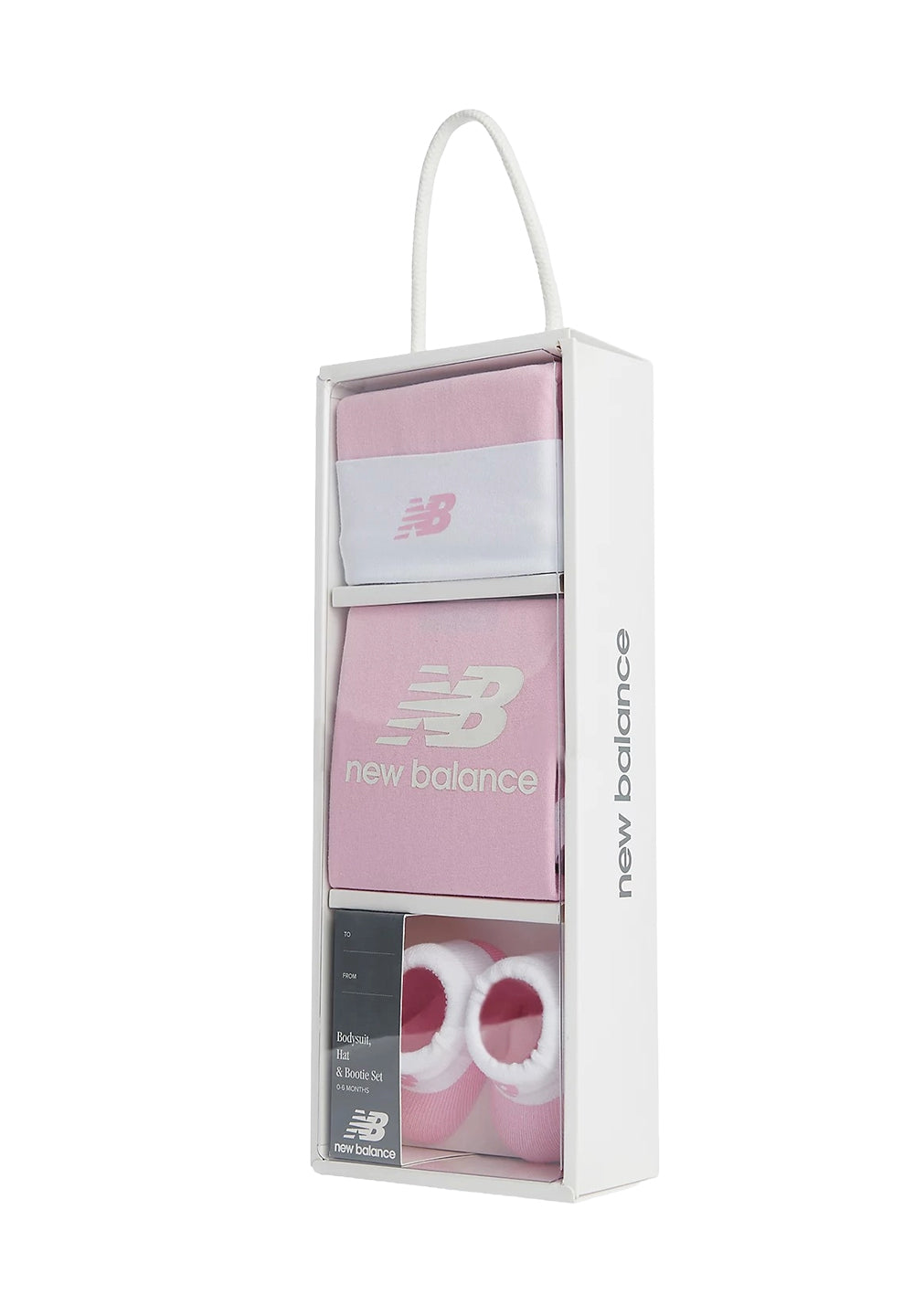 Set 3 pezzi rosa per neonata