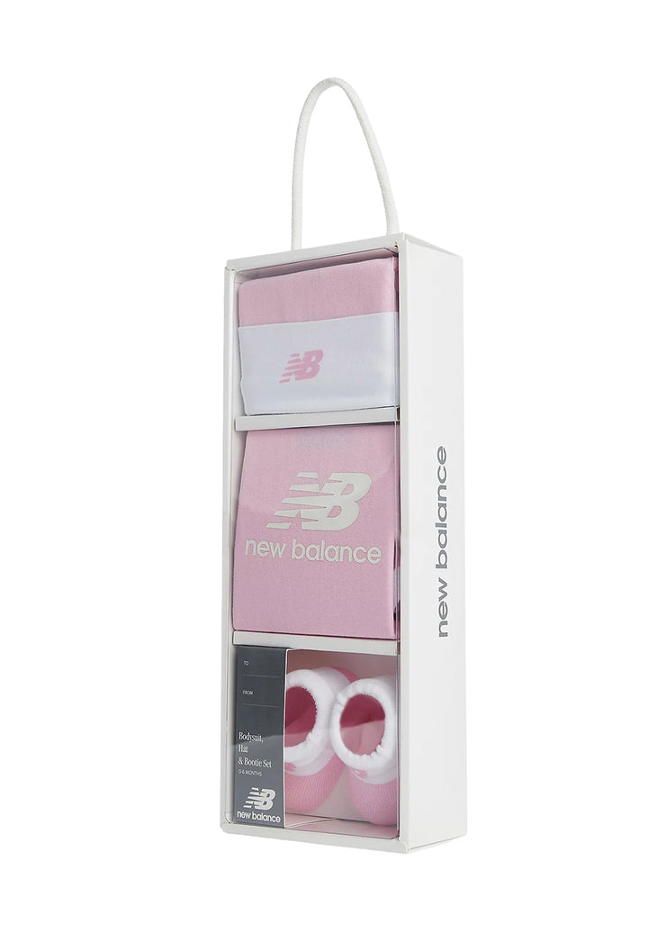 Set 3 pezzi rosa per neonata