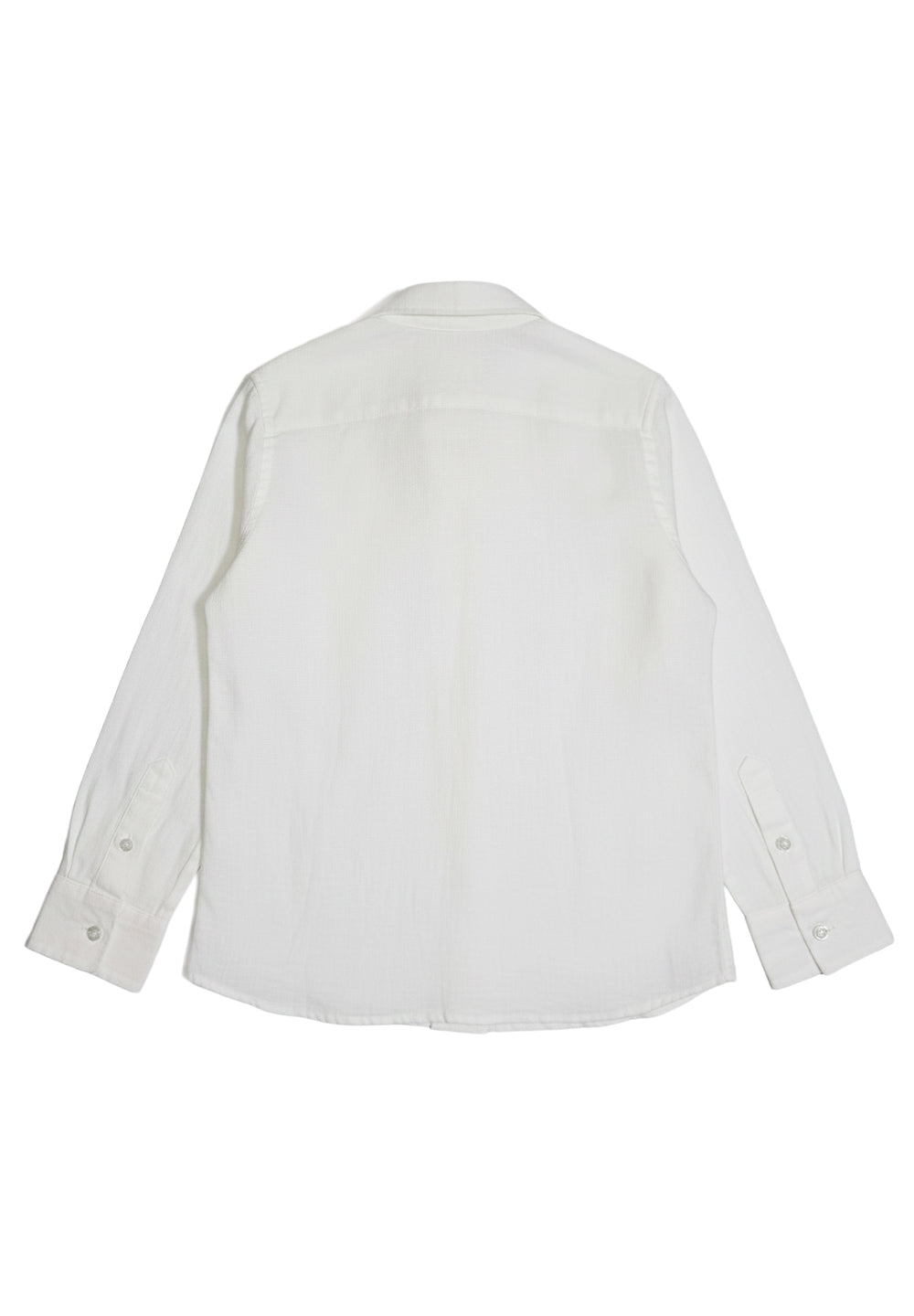 Camicia lino bianca per bambino