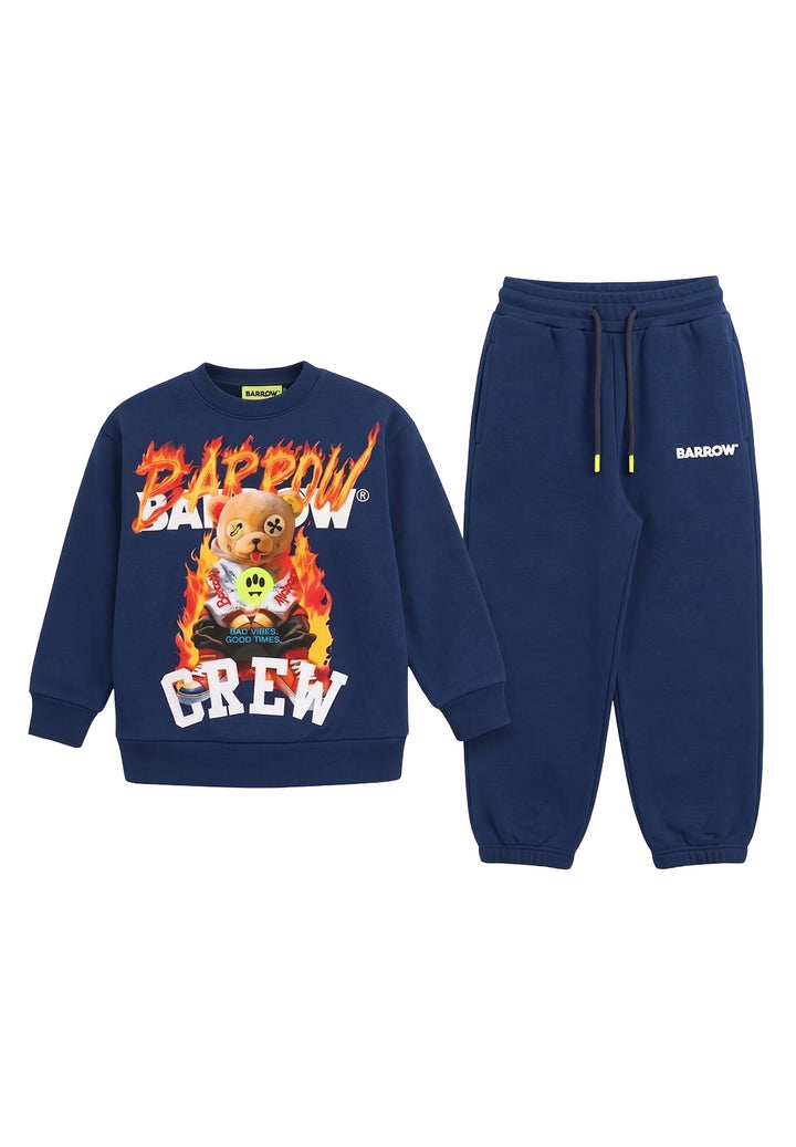 Completo felpa blu unisex