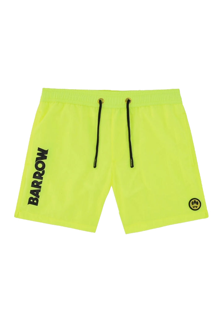 Costume boxer giallo fluo per bambino