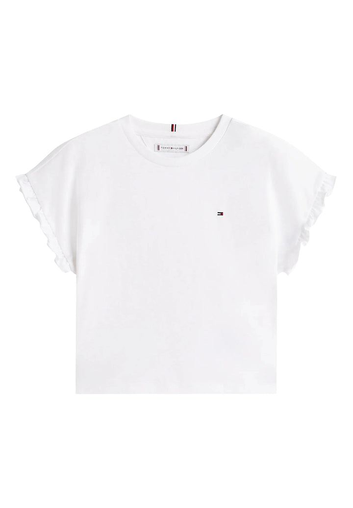 T-shirt bianca per bambina