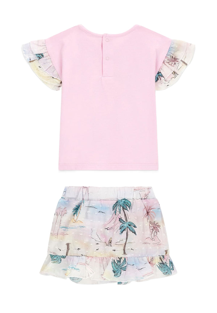 Completo rosa per neonata