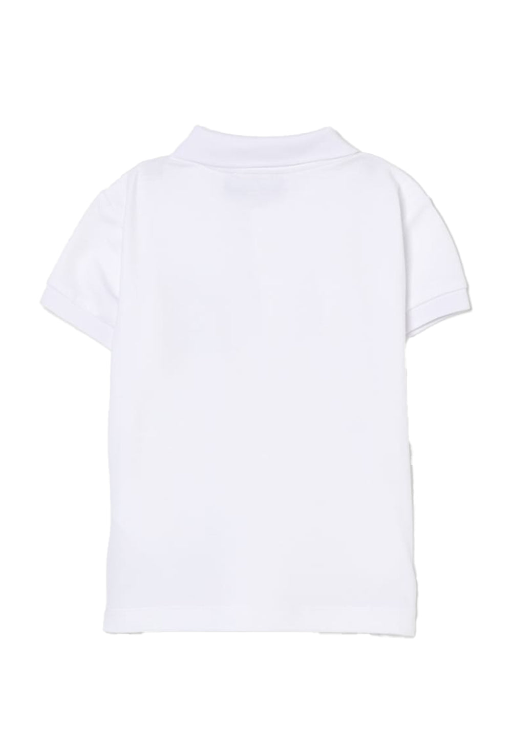 Weißes Poloshirt für Neugeborene