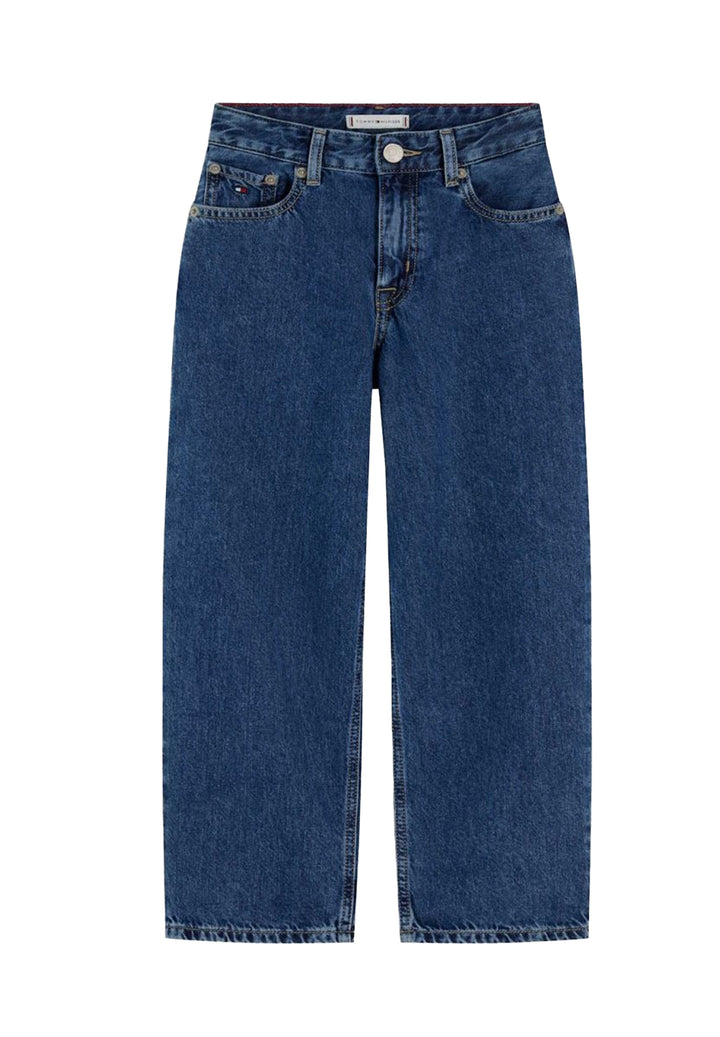 Jeans blu denim per bambino