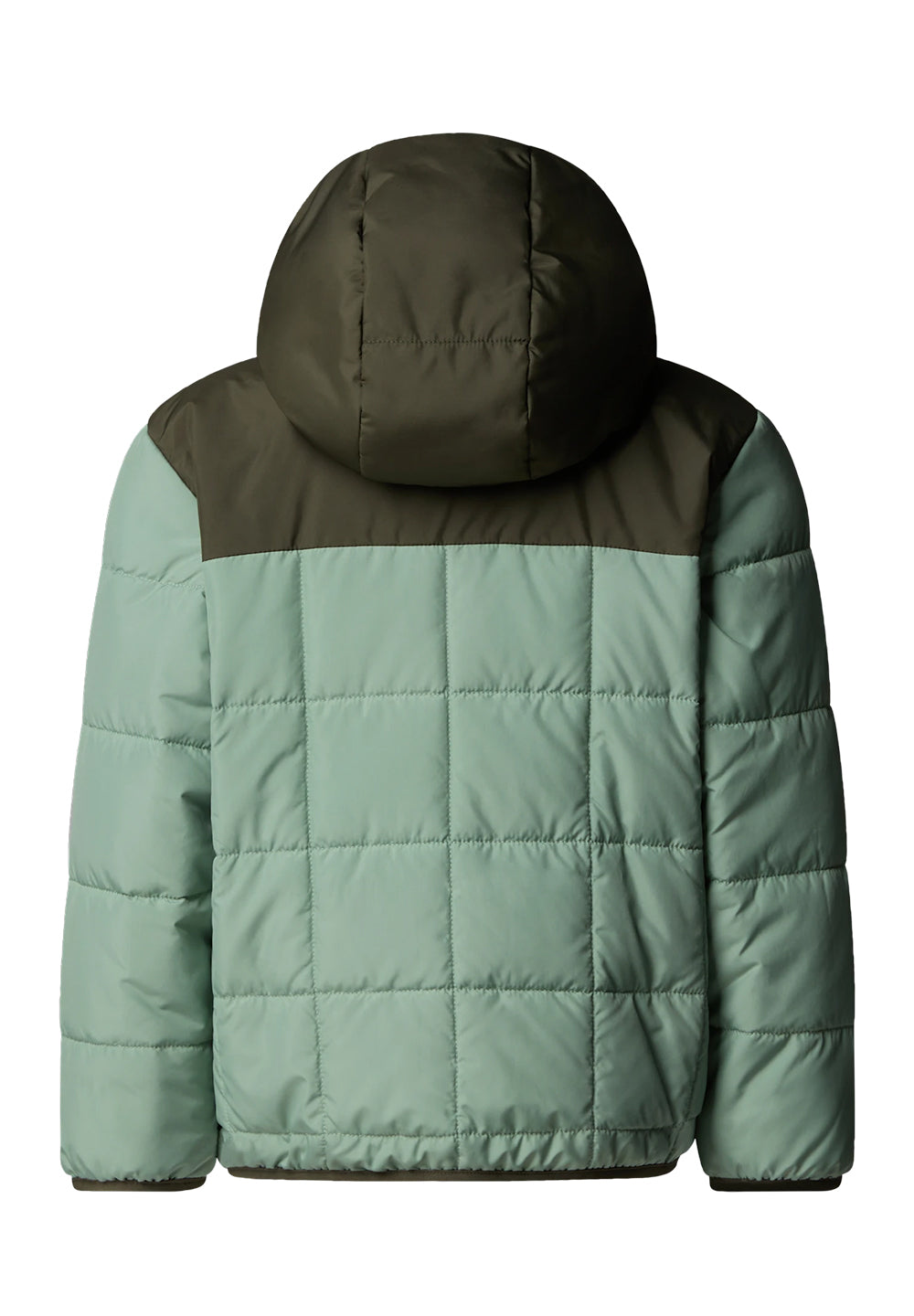 Giubbotto reversibile verde per bambino
