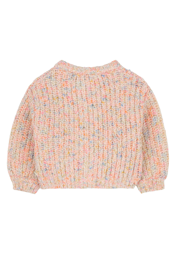 Maglione rosa per bambina