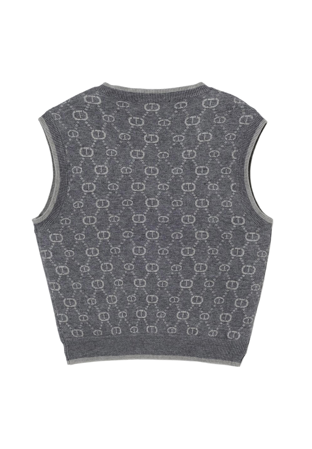 Gilet grigio per bambina