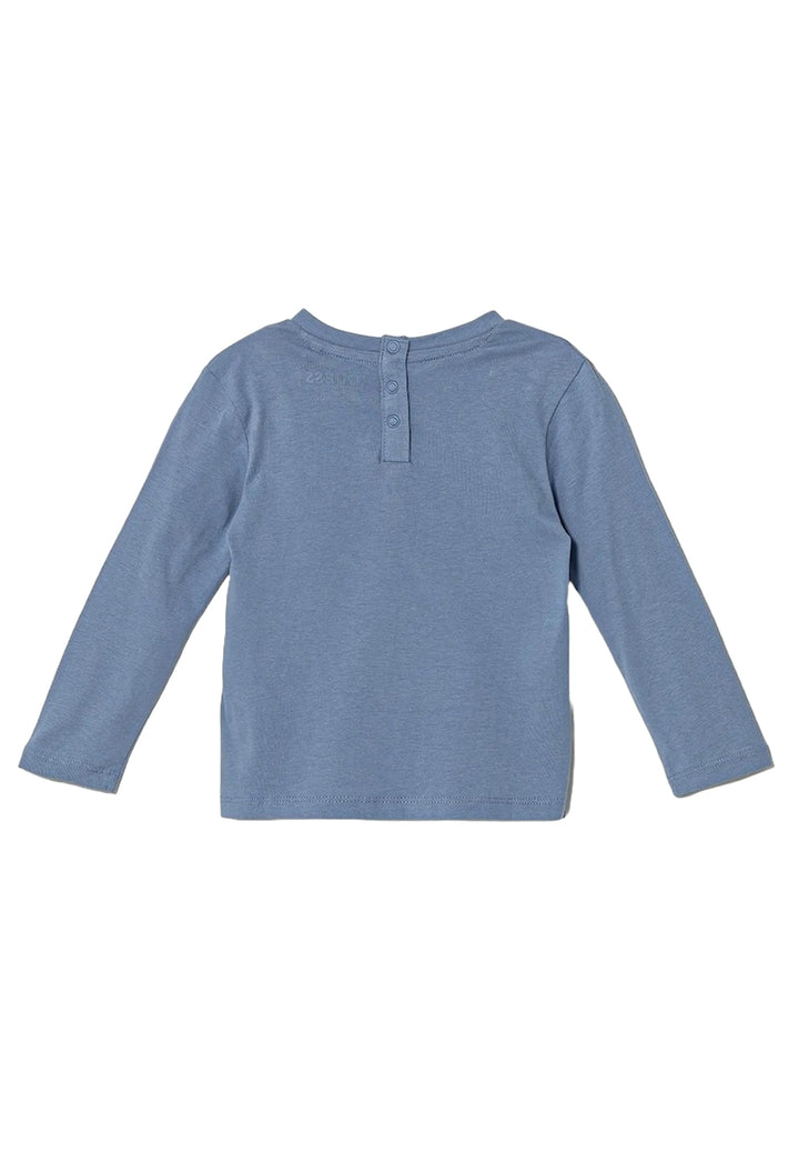 T-shirt celeste per neonato