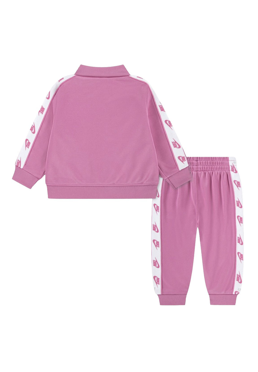 Completo felpa rosa per bambina