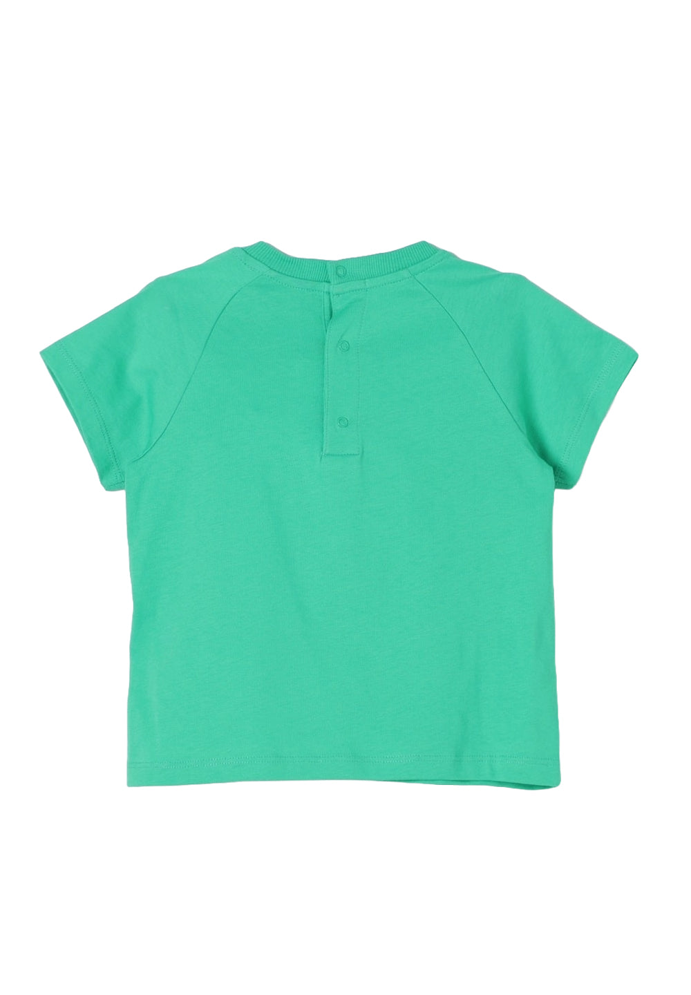 T-shirt verde per neonato