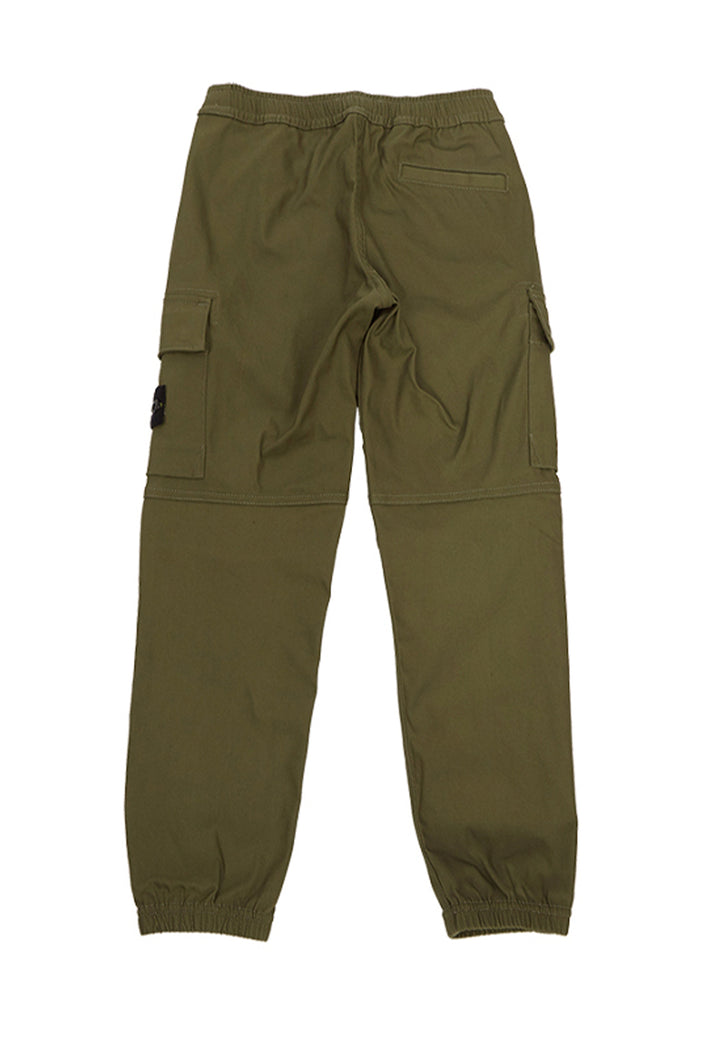 Green trousers for children