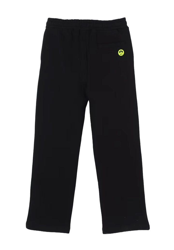 Pantalone felpa nero unisex