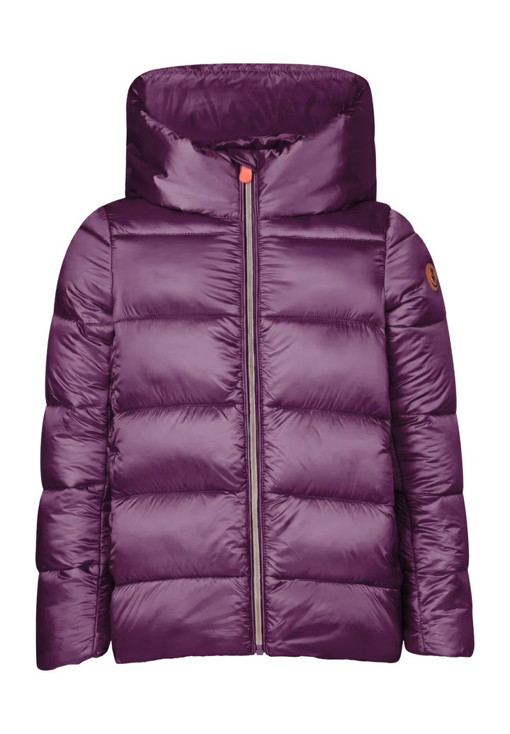 Giubbotto viola per bambina