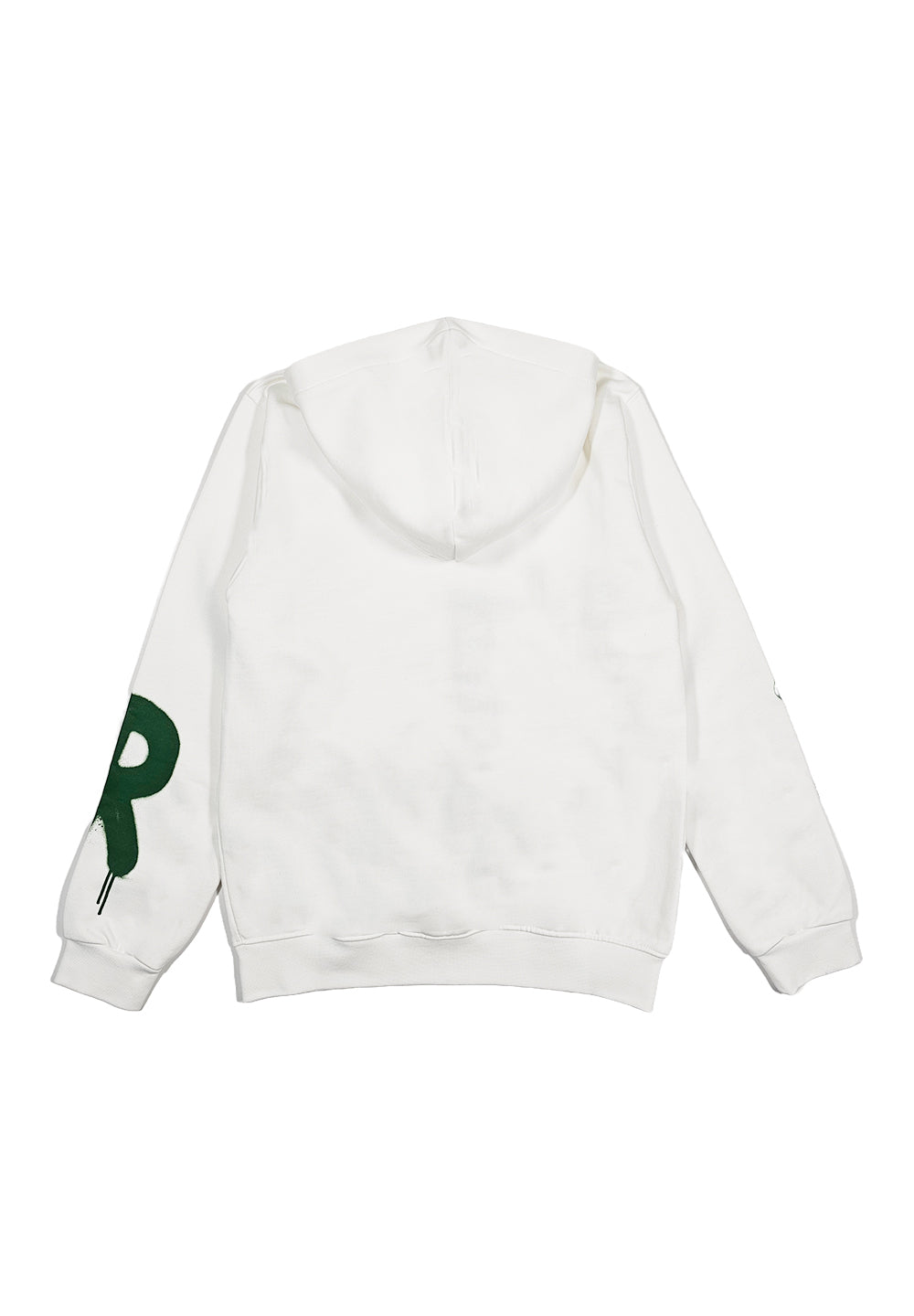 White zipped sweatshirt for boy