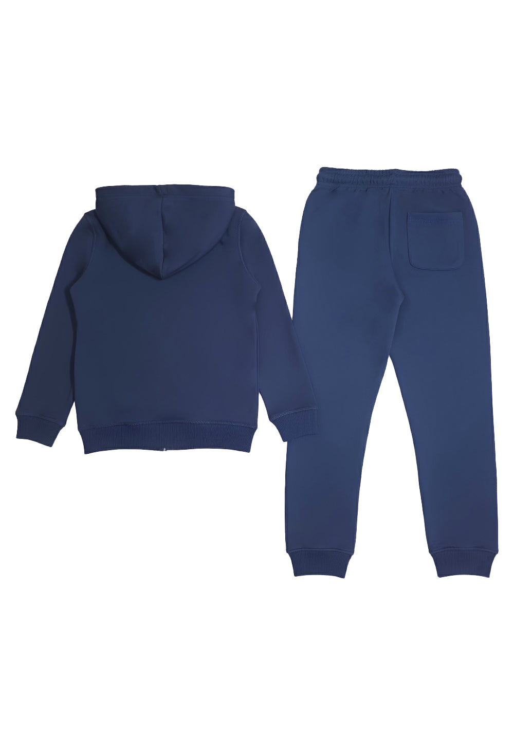 Completo felpa nero per bambina