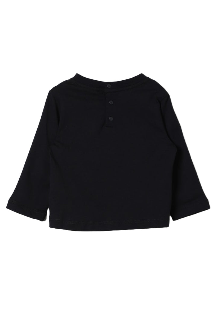 T-shirt blu navy per neonato