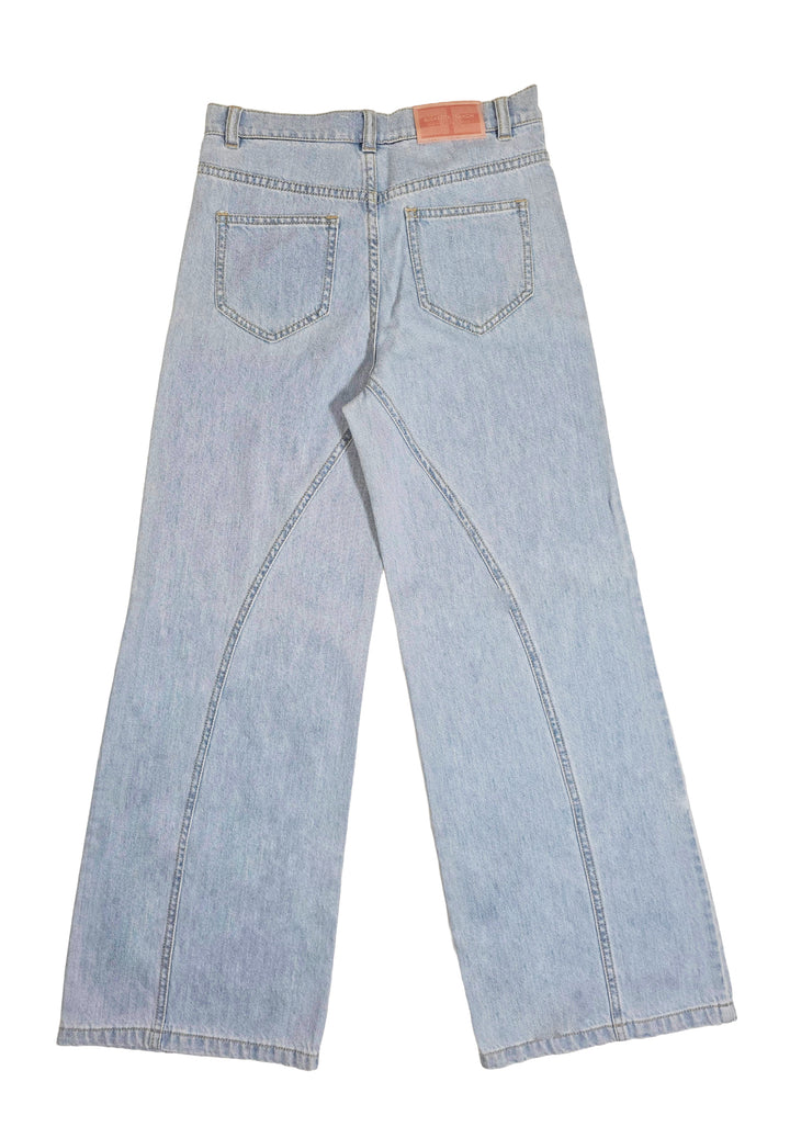 Jeans blu denim per bambina