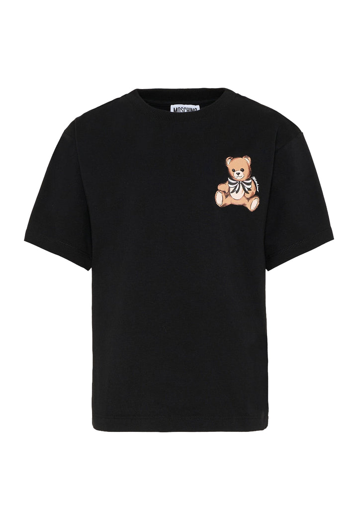 T-shirt nera per bambino