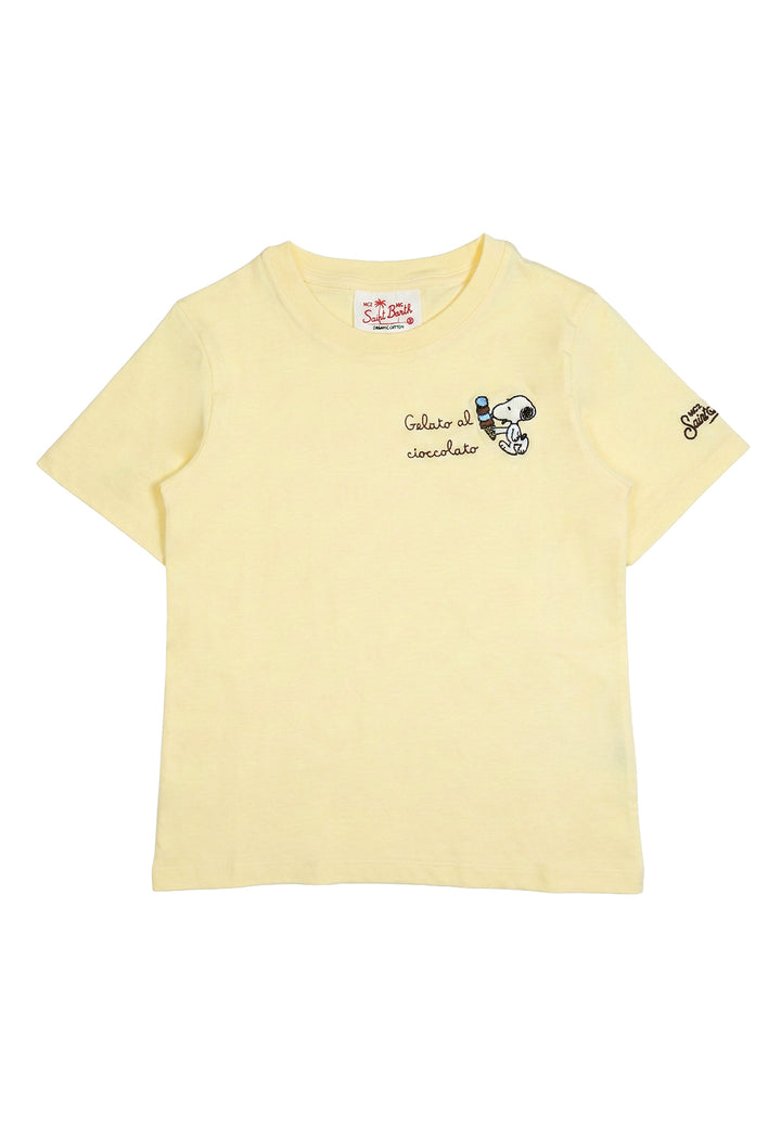 T-shirt gialla per bambino