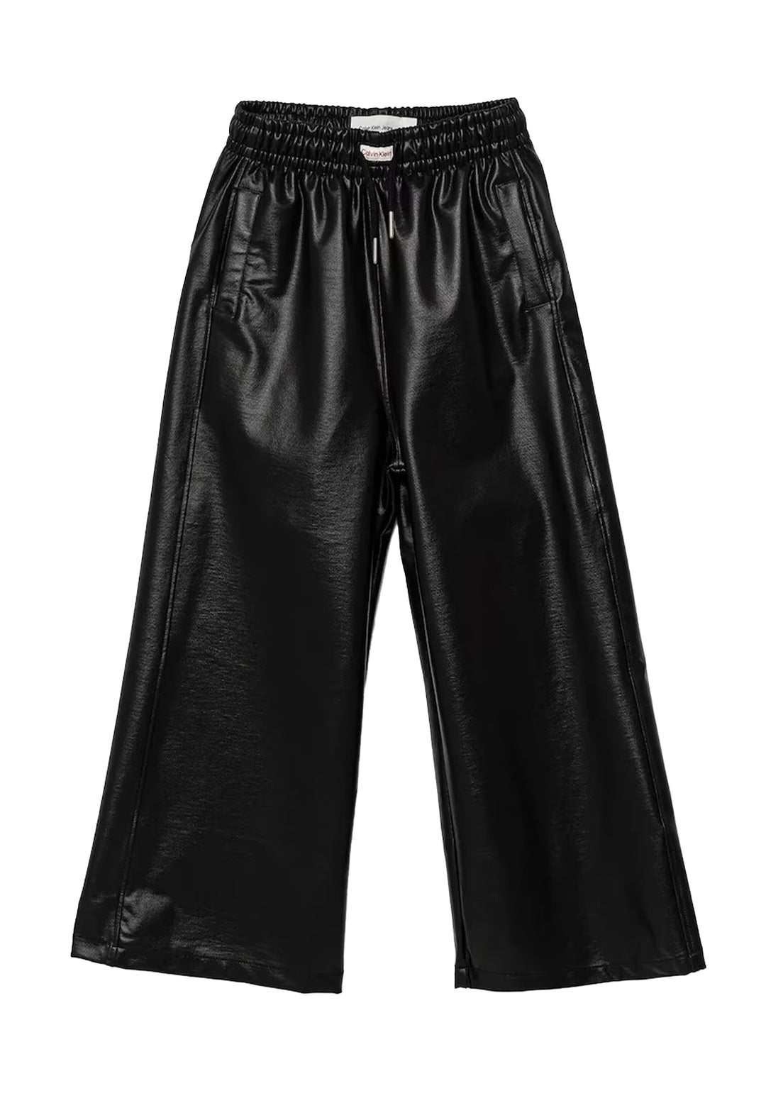 Pantalone ecopelle per bambina