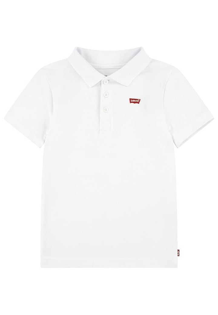 White polo shirt for children