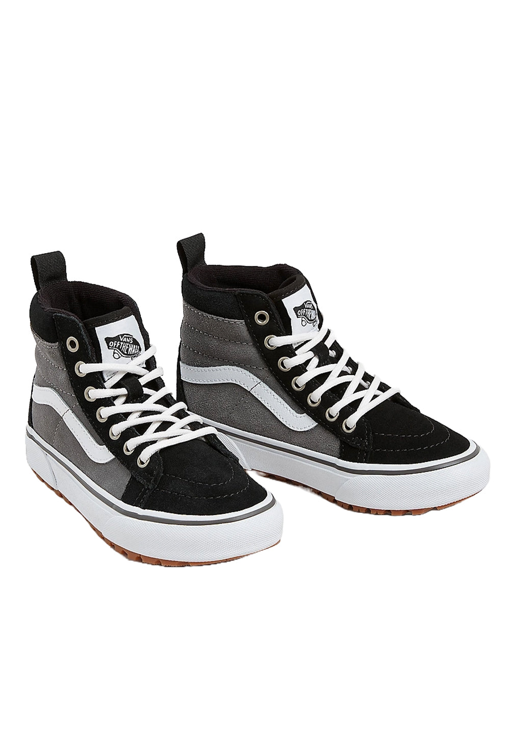 Black-gray shoes for children