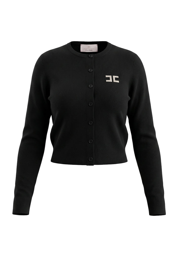 Maglione nero per bambina