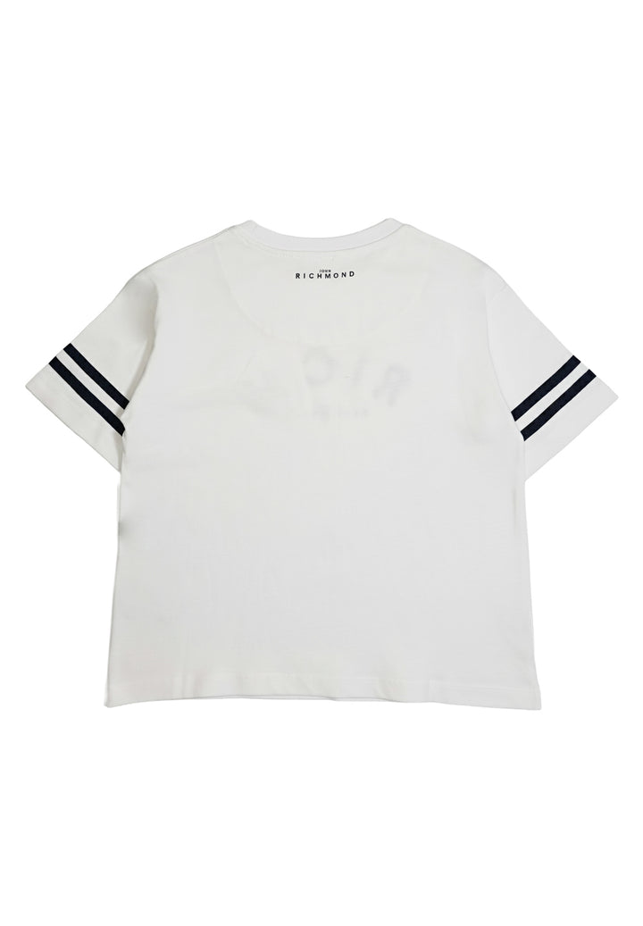 T-shirt bianca per bambino