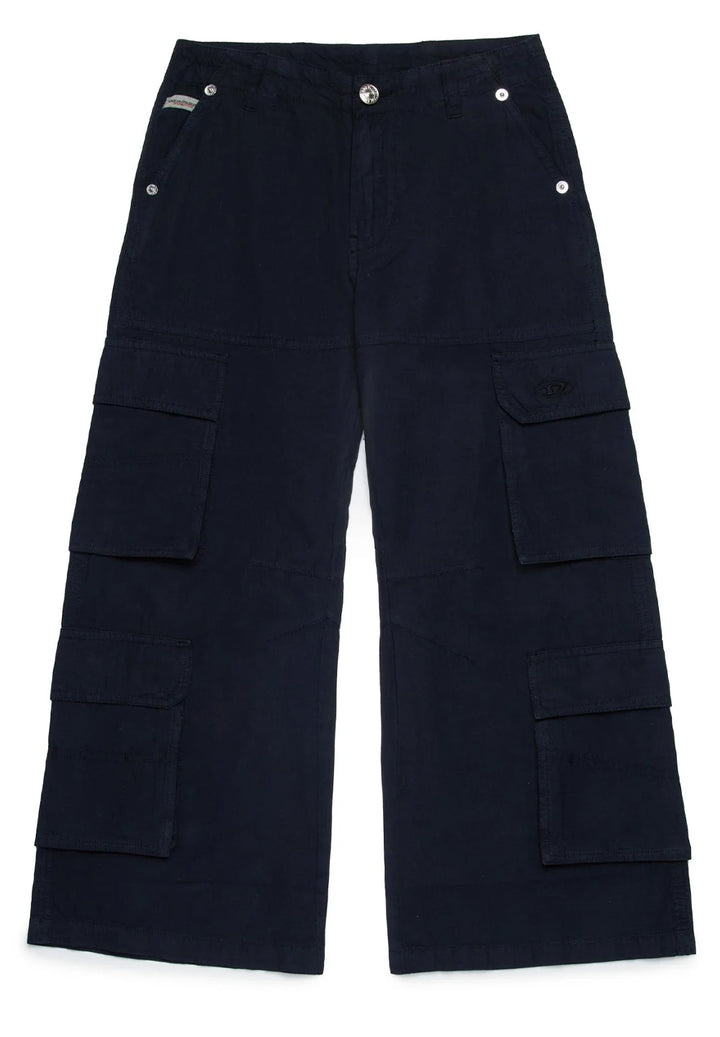 Pantalone cargo nero per bambino