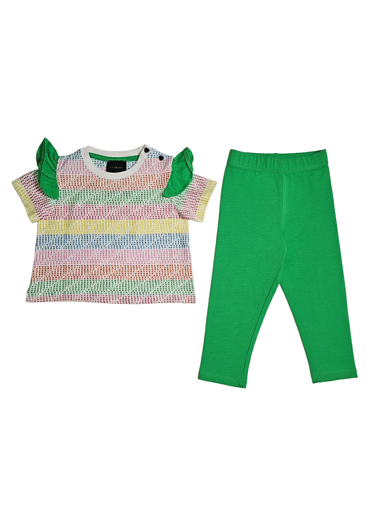 Completo multicolor per neonata