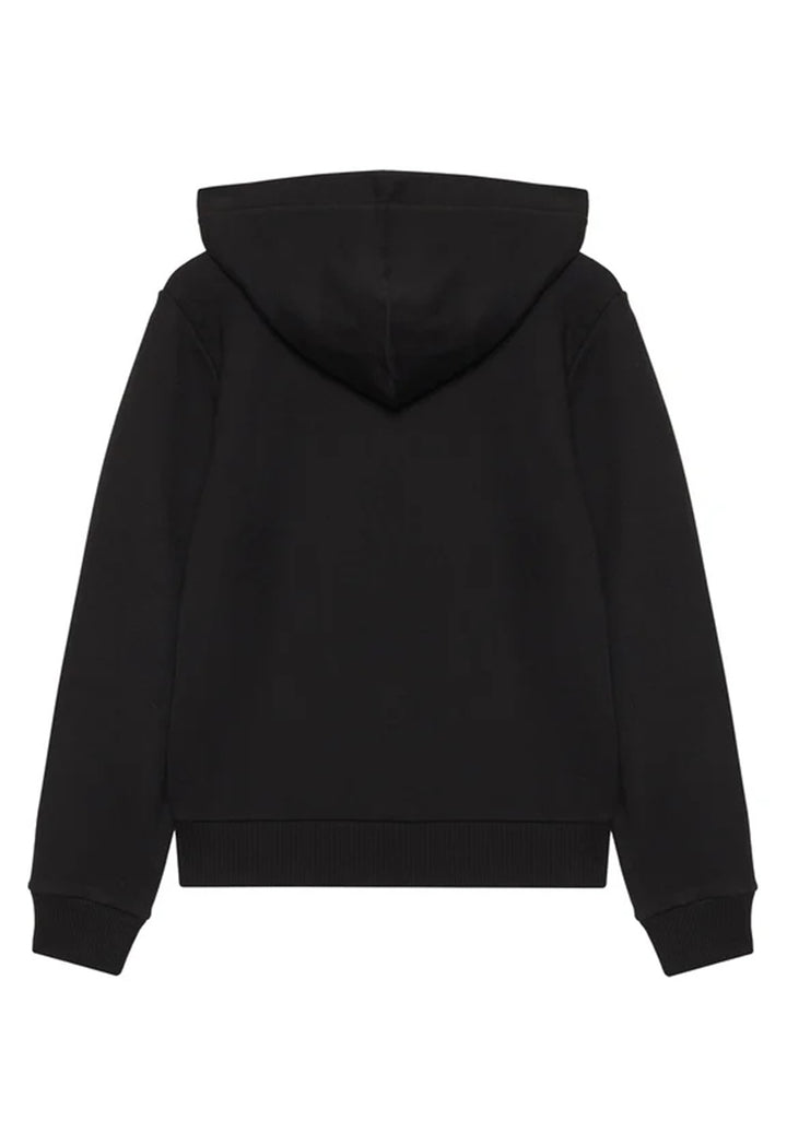 Felpa cappucio nera unisex