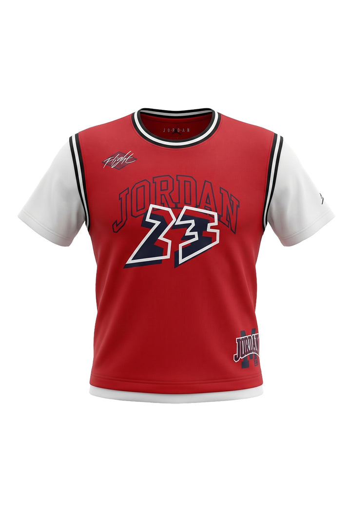T-shirt rossa per bambino