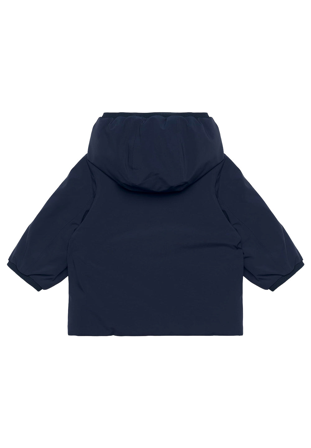 Gilet réversible bleu-vert pour nouveau-nés