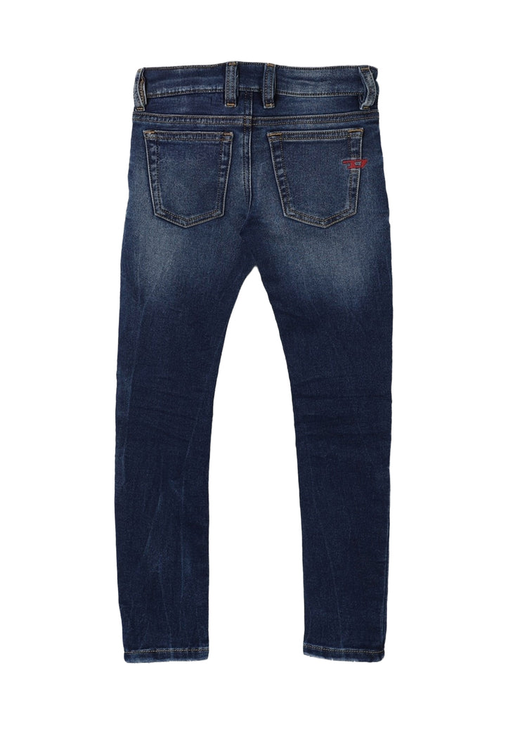 Jeans blu denim per bambino
