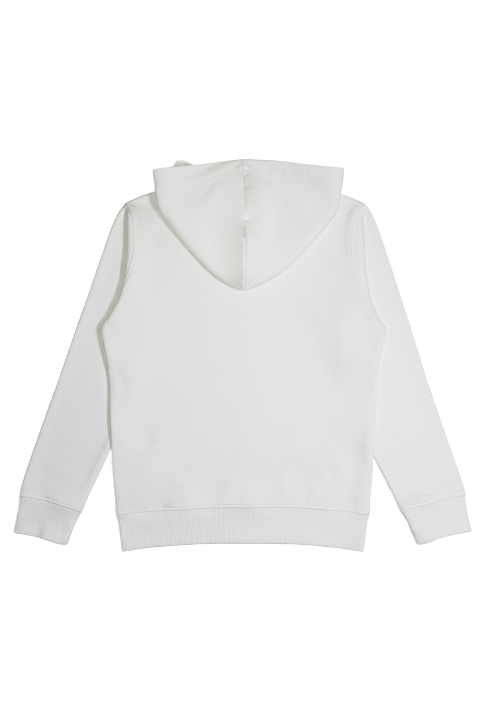Felpa cappuccio bianca per bambino