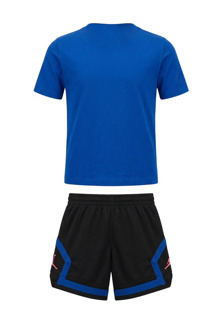 Completo blu-nero per bambino